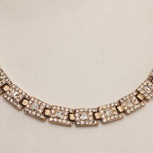 Vintage Designer Rhinestone Bracelet